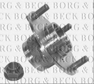 BORG & BECK bwk666 -  Комплект подшипника ступицы колеса